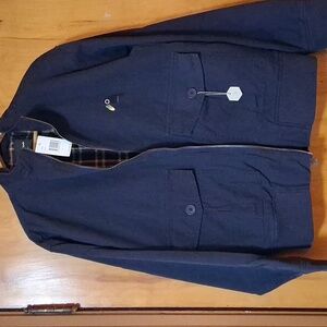 Barney Cools Navy Bomber Jacket